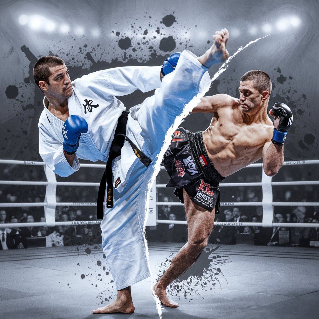 Hug Fight Move Andy Hug Kyokushin Fight